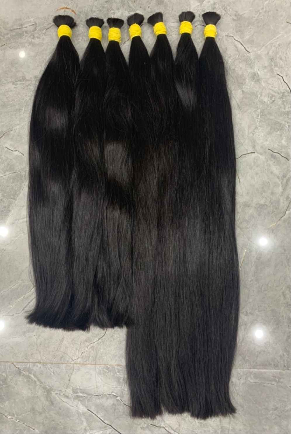 Raw Indonesian BULK HAIR (for braids and ventilation)